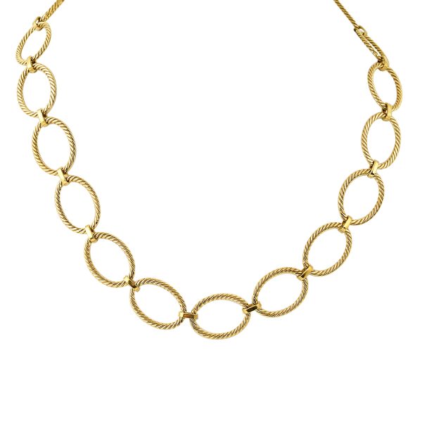 Necklace Yellow Gold Twist