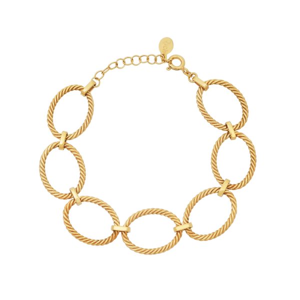 Bracelet Yellow Gold Twist