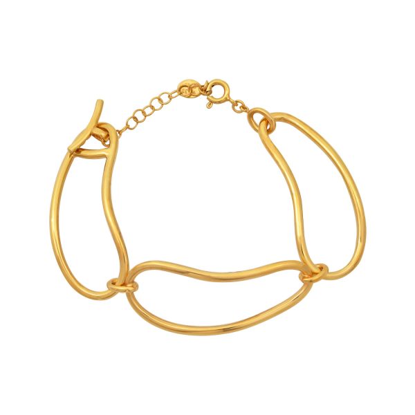 Bracelets Yellow Gold Irregular Collection